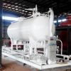 nigeria mobile skid lpg gas filling station with 5m3 tank
